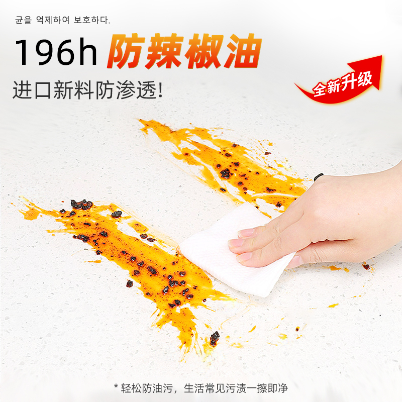 桌面保护垫pvc透明桌垫软玻璃桌面保护垫书桌免洗防水油茶几桌布* - 图0