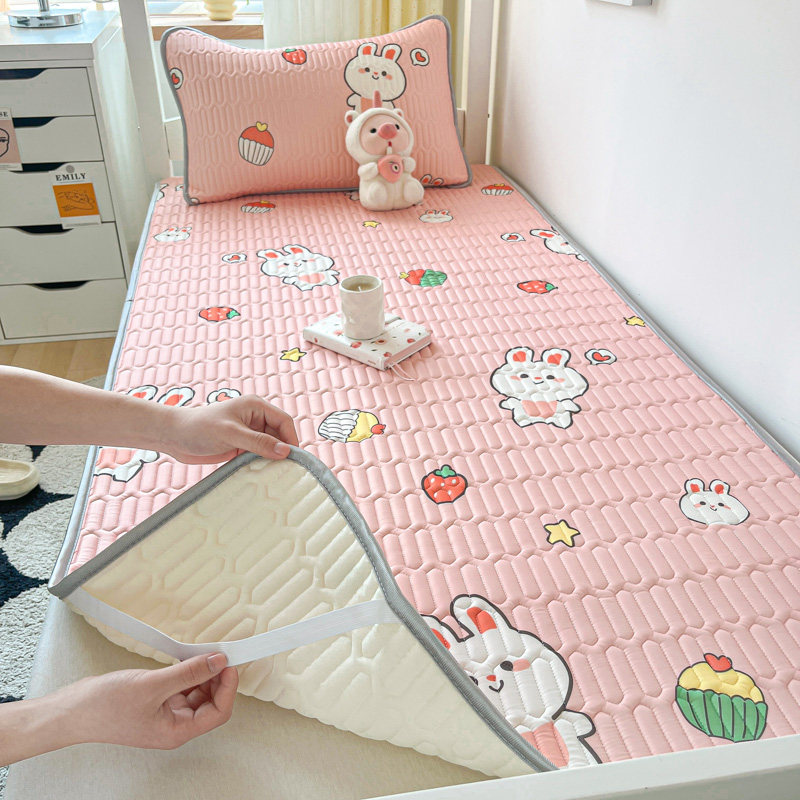 夏季冰丝席学生宿舍专用乳胶凉席单双人软席子寝室上下铺床垫夏天,淘宝优惠券,粉丝福利购,淘宝优惠卷