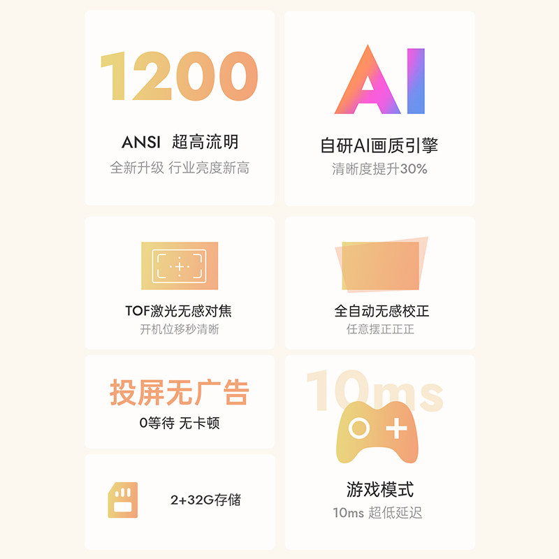 【旗舰新品】哈趣k1 pro家用超投影仪 哈趣数码投影机