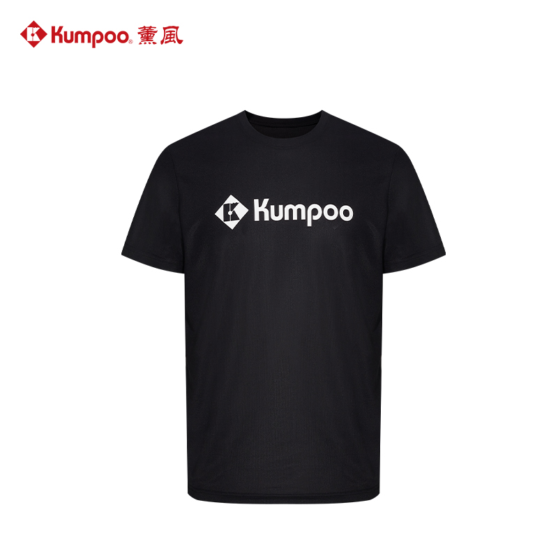 薰风KUMPOO羽毛球服中性文化衫速干材质舒适透气男女同款 KW-3002 - 图1