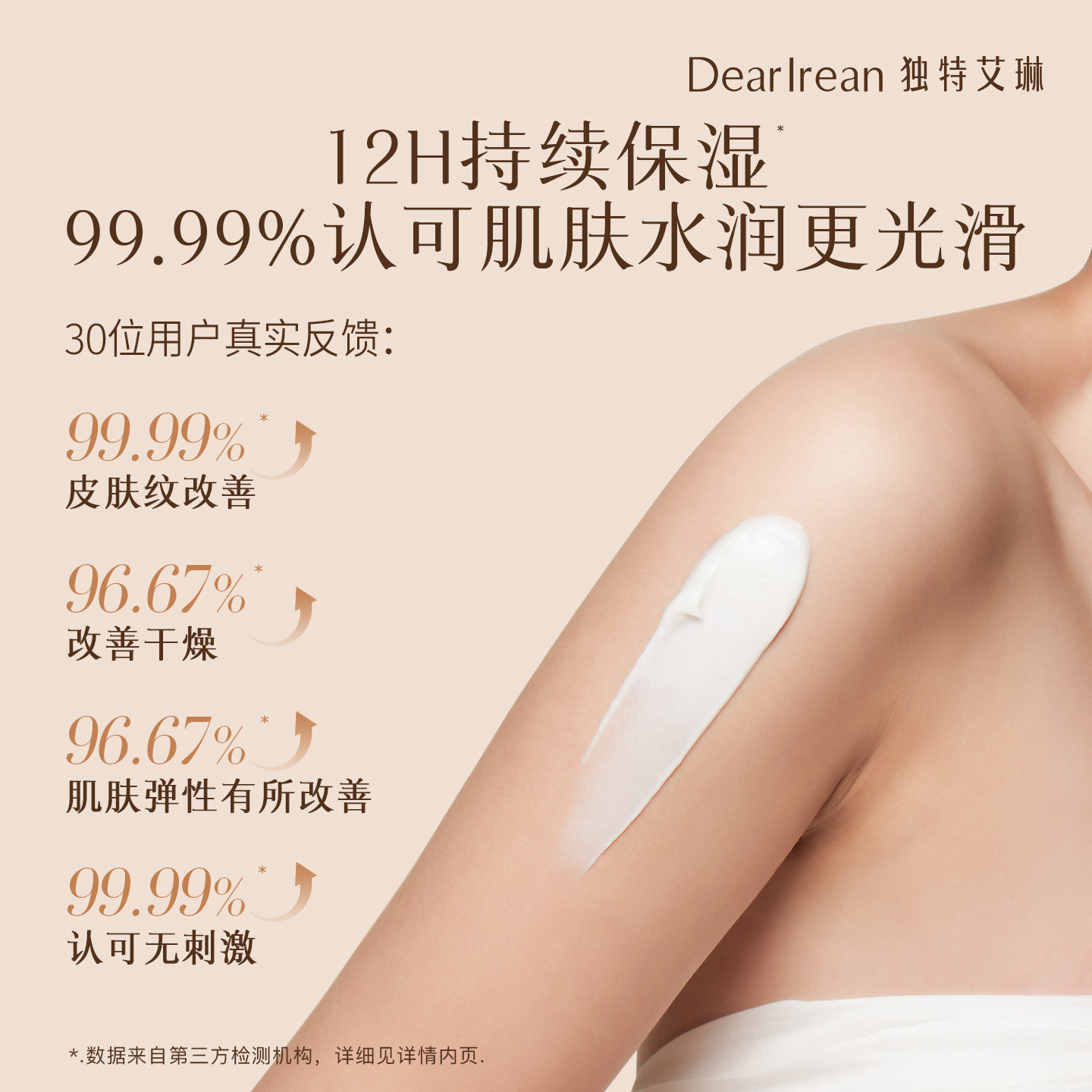 独特艾琳香氛身体冷霜春夏补水防干保湿润持久留香身体乳旗舰店