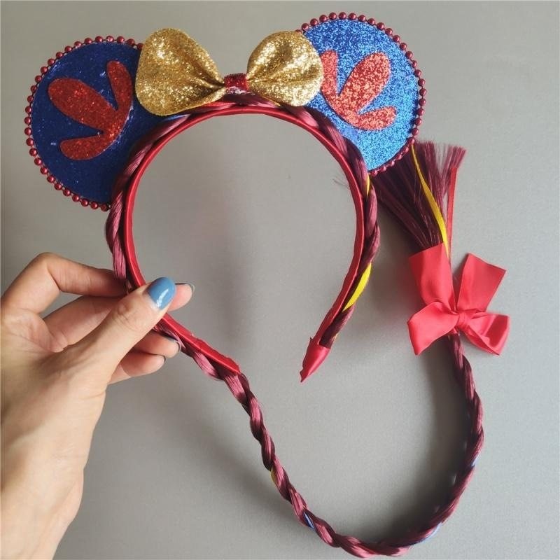 米奇发箍假发辩公主发饰网红白雪公主发箍节日派对专用,淘宝优惠券,粉丝福利购,淘宝优惠卷