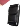 Canvas mobile phone bag men's mobile phone bag wearing belt mobile phone case horizontal and vertical wear-resistant sports waist hanging construction site work waist bag