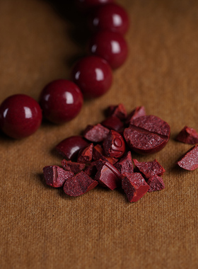 天然朱砂手串女男款本命年手链蛇年生肖本命佛属蛇转运珠情侣礼物