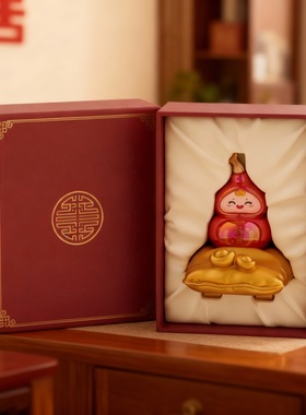 纯铜葫芦招财风水摆件礼盒装