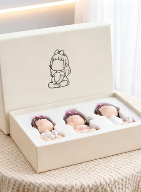 可爱卡通手办桌面摆件礼盒定制