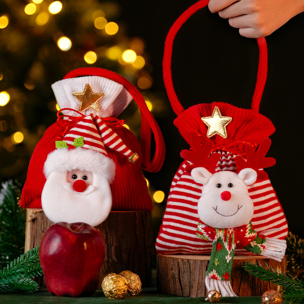 【任选3件包邮】平安夜礼物苹果包装袋圣诞节送朋友礼物