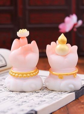 工艺品胖FUFU佛手寓意开运招財