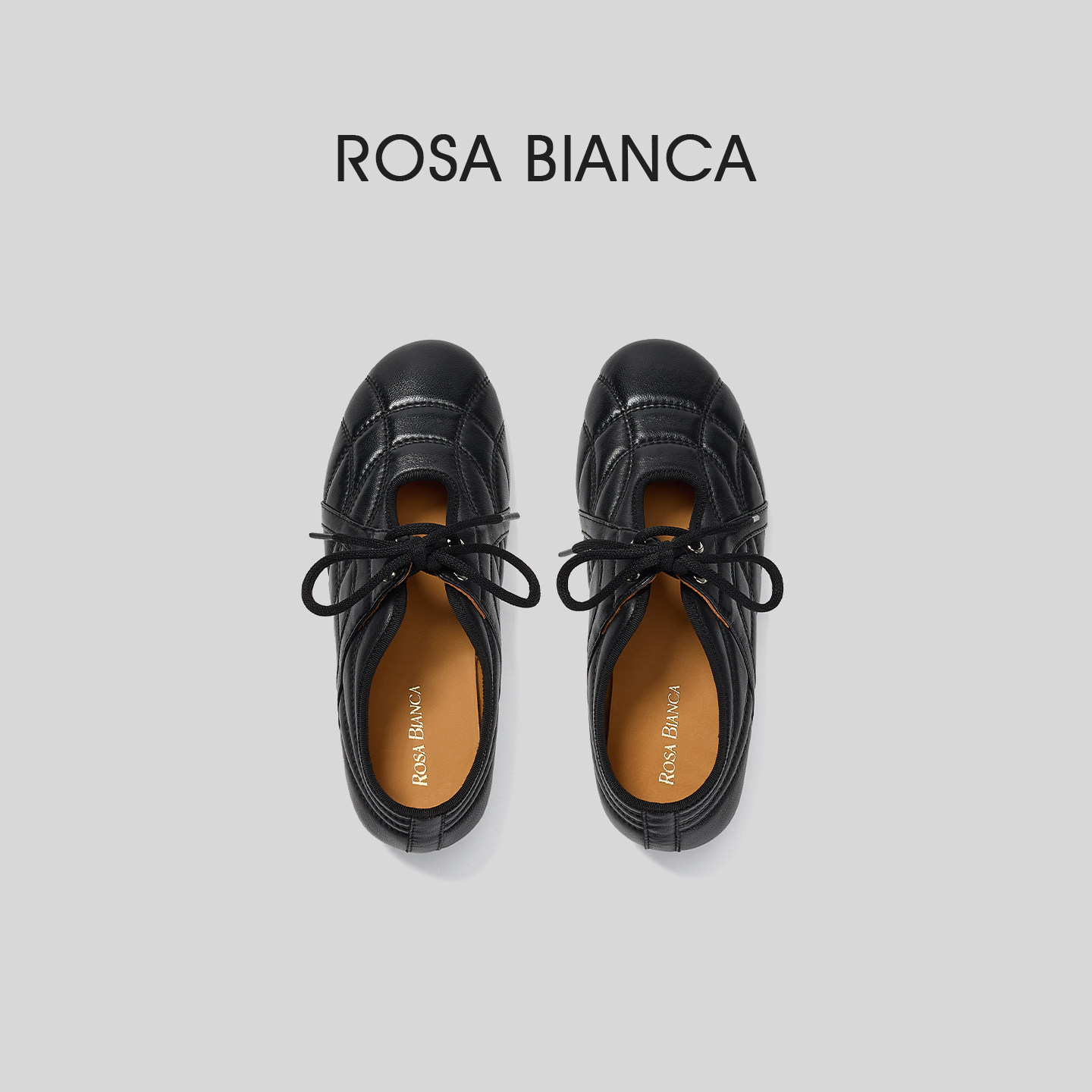 Rosa Bianca米白色平底浅口单鞋女2026新款春季真皮圆头玛丽珍鞋,淘宝优惠券,粉丝福利购,淘宝优惠卷