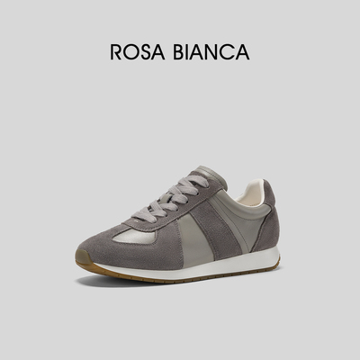 【夏诗文同款】四季可穿 厚底增高高级感鞋女2026复古休闲鞋