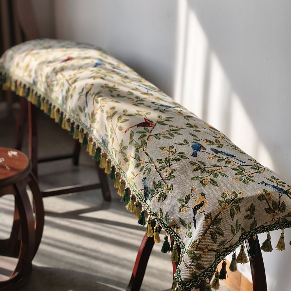 高级【含精致流苏】国风古筝罩防尘罩复古风古筝盖布琴布乐器罩,淘宝优惠券,粉丝福利购,淘宝优惠卷