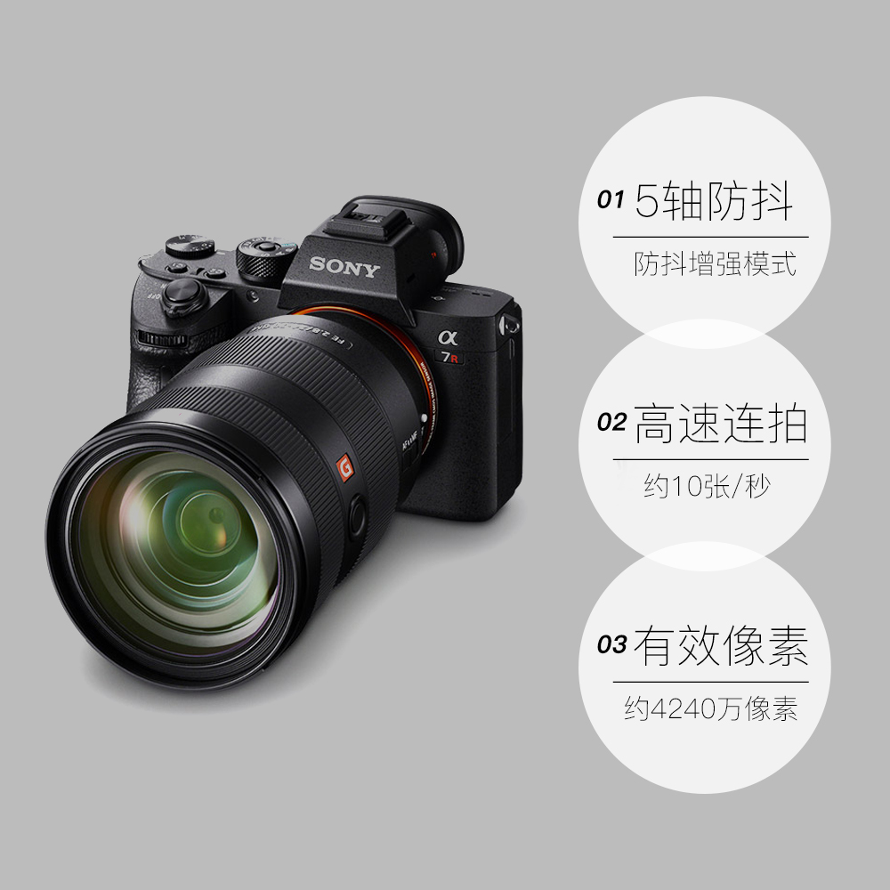 【自营】Sony/索尼 ILCE-7RM3A/a7R3A 全画幅微单数码相机A7RM3a - 图3