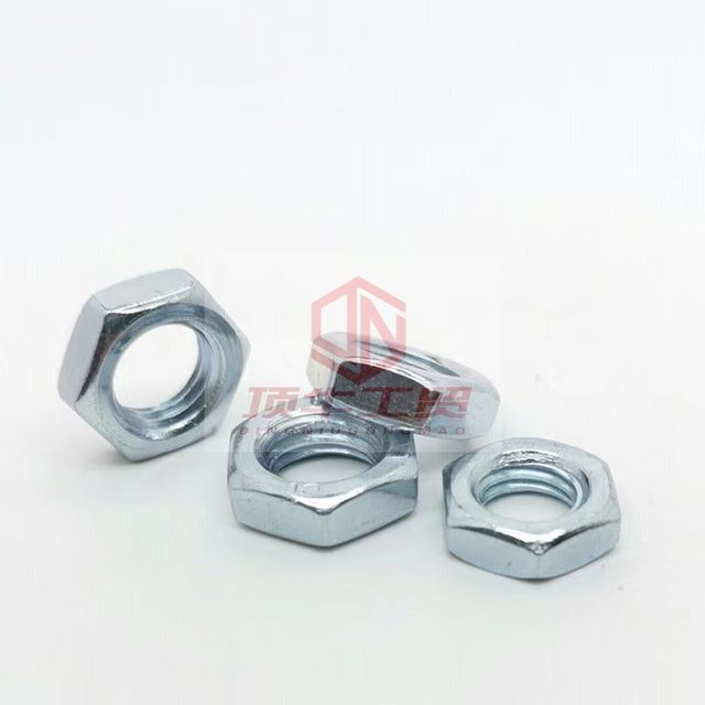Grade 8 GB6172 galvanized hexagon thin nut