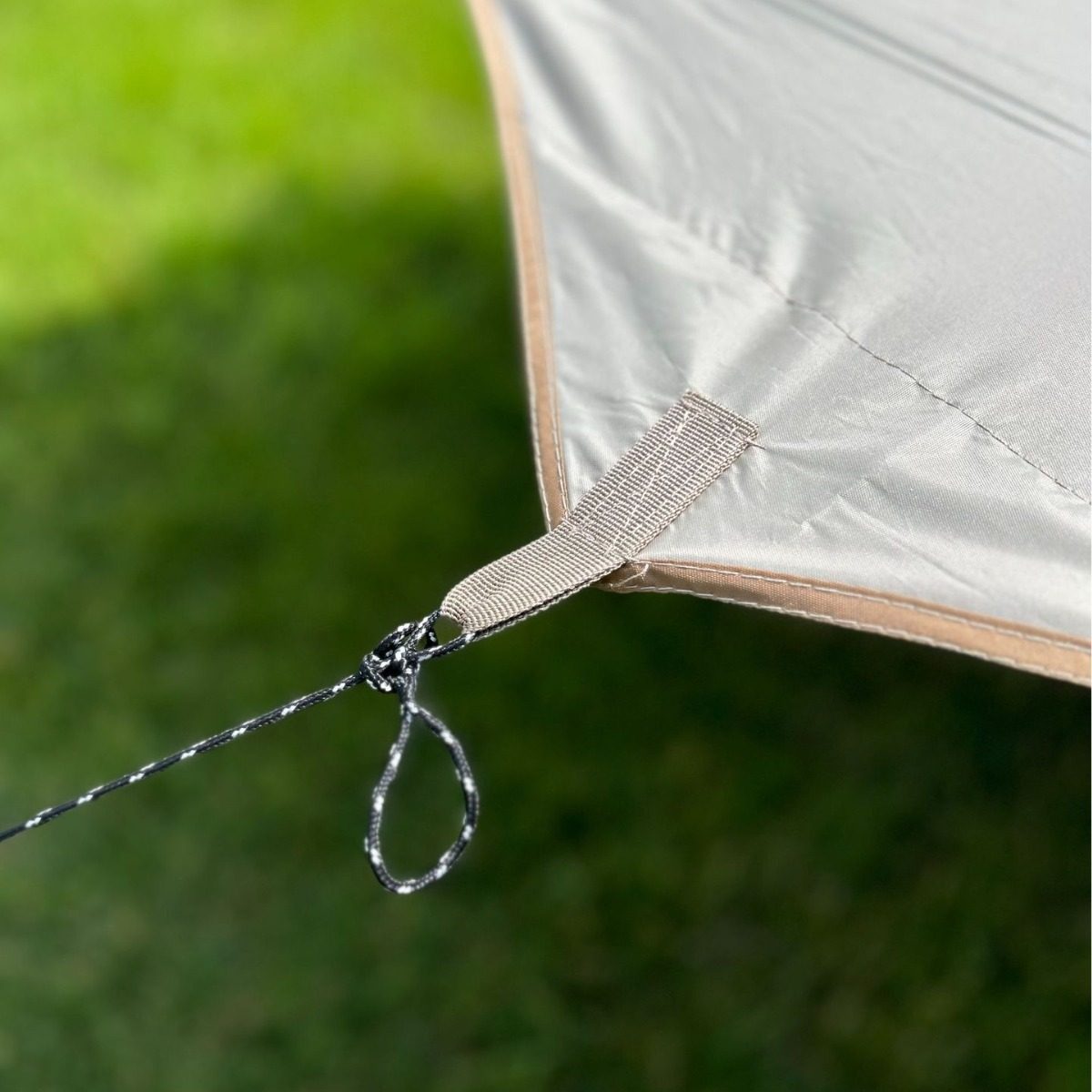 Vinyl canopy tent outdoor equipment table and chair camping six-piece set camping sunproof windproof rainproof awning cloth large