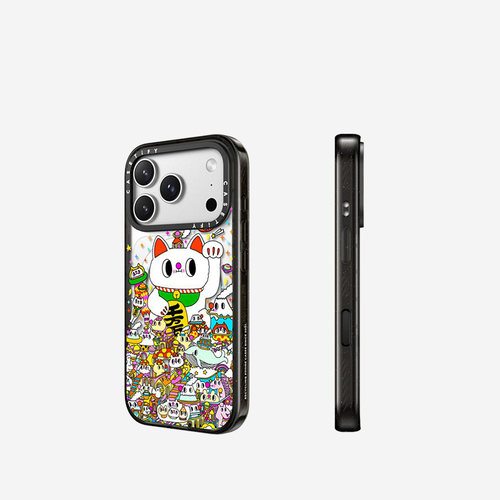 CASETiFY 招财猫 适用于苹果iPhone17ProMax/17Pro/Air/16ProMax/16Pro/15ProMax/15Pro手机壳 - 图0