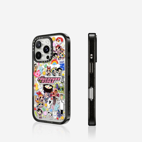 The Powerpuff Girls x CASETiFY飞天小女警联名 贴纸适用于iPhone16ProMax/15ProMax/华为Mate 60Pro手机壳 - 图0