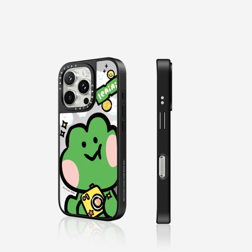 LINE FRIENDS minini x CASETiFY lenini大头贴 适用于苹果iPhone16ProMax/16Pro/15ProMa手机壳 - 图2