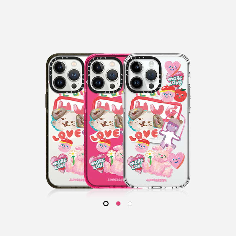 CASETiFY SLOWCOASTER Hug贴纸印花适用iPhone15/14/13/12/Plus/Pro/Max防摔手机壳-图3