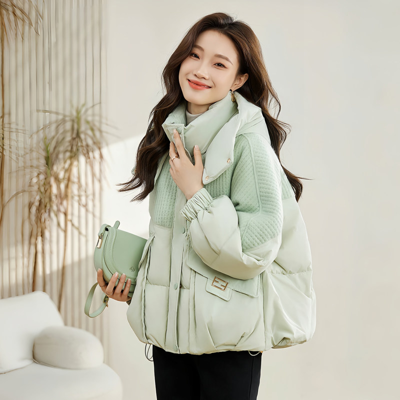 2025年新款棉服女冬短款加厚小个子棉衣宽松棉袄高端时尚保暖外套,淘宝优惠券,粉丝福利购,淘宝优惠卷