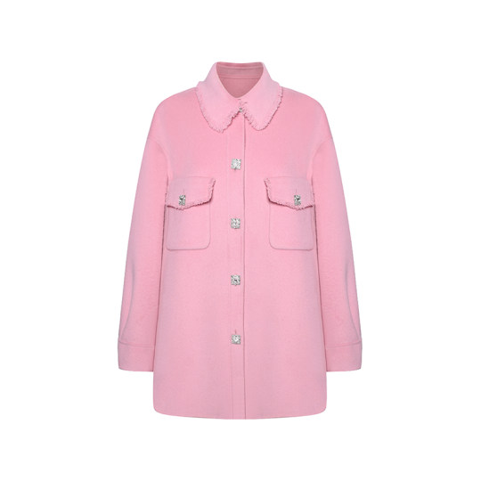 Maison Wester official fashion double-sided shirt top coat can be worn by Luli
