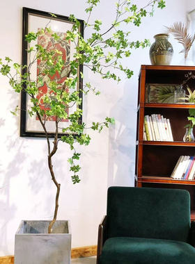 仿真植物日本吊钟假绿植盆栽