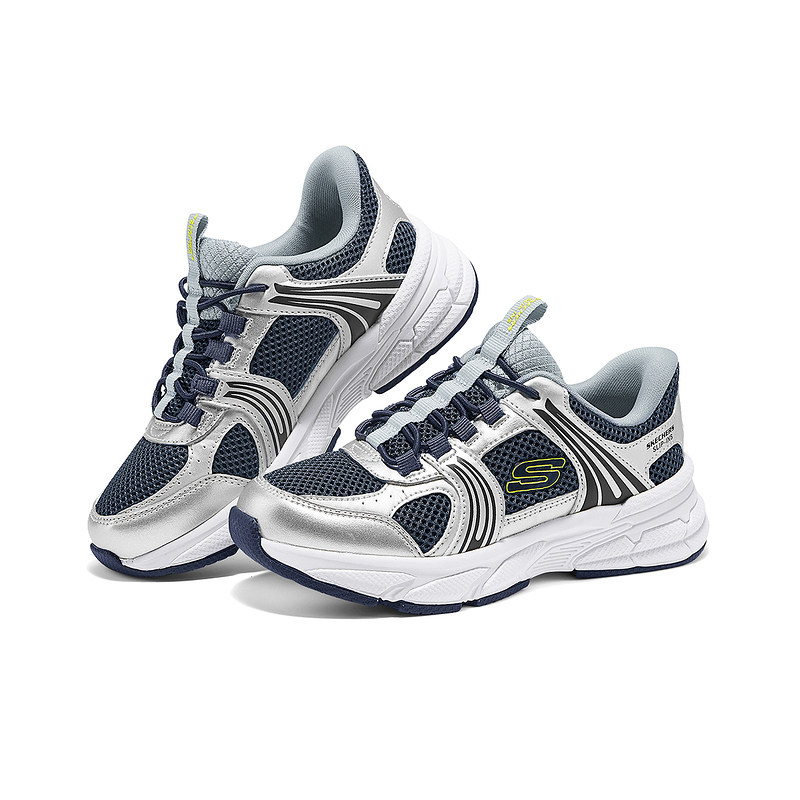 SKECHERS|（新款）2025冬男童休闲鞋 404204L-SLNV,淘宝优惠券,粉丝福利购,淘宝优惠卷