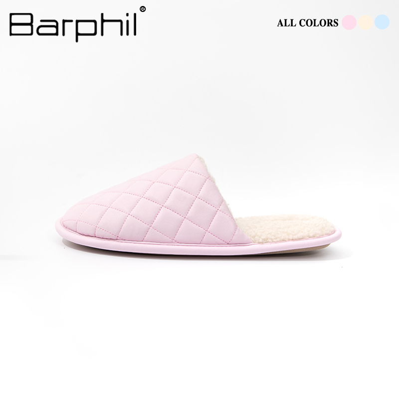 Barphil家居拖鞋女2024春季新款软底静音防滑包头拖鞋可爱女士款-图0
