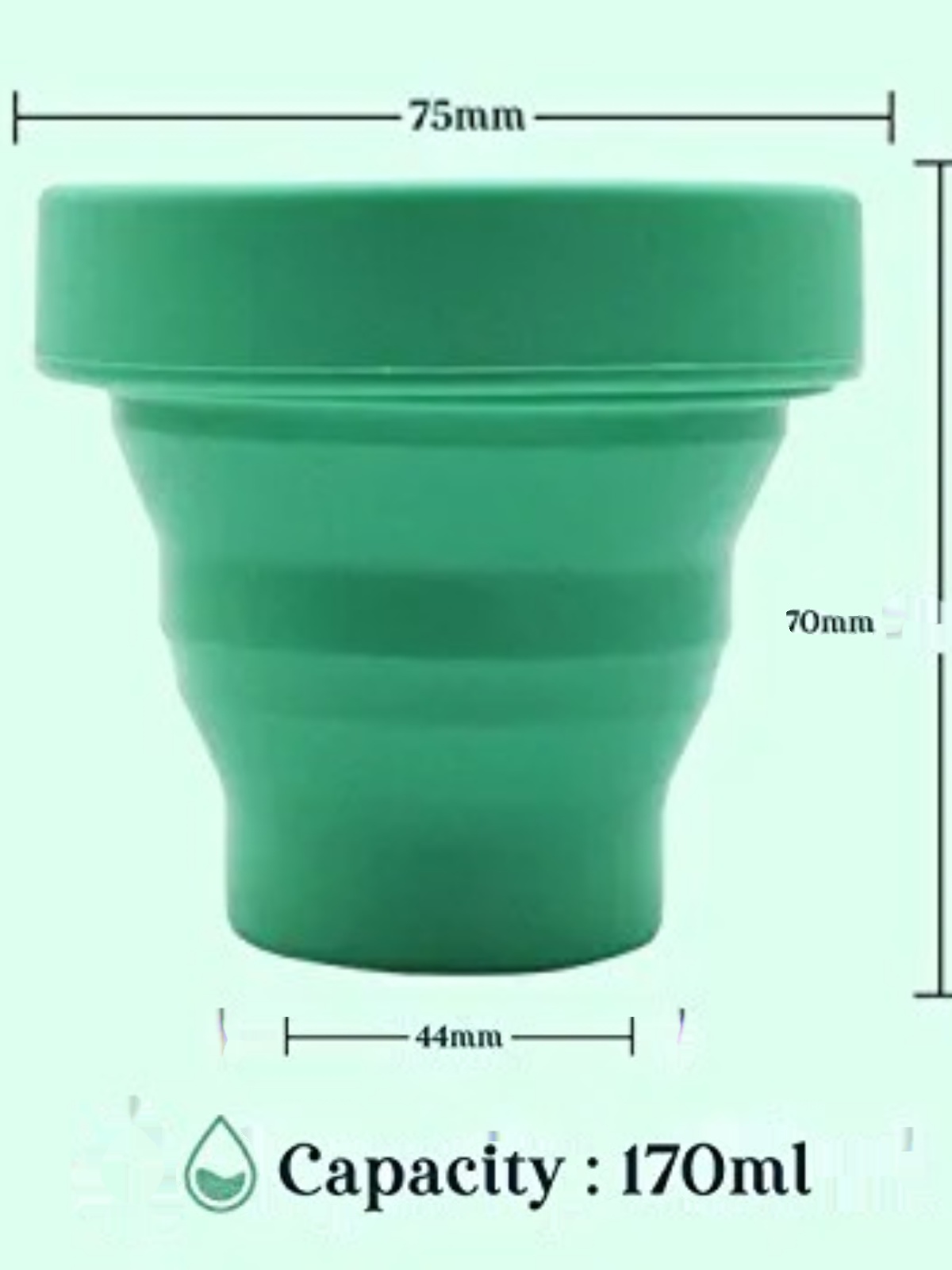 月经杯折叠收纳盒消毒 Menstrual cup storage box 1pcs - 图3