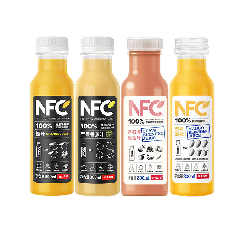 农夫山泉NFC果汁橙汁300ml*24瓶装整箱批特价芒果纯果蔬汁饮料品,淘宝优惠券,粉丝福利购,淘宝优惠卷