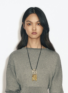 CREMAISH流苏珐琅项链