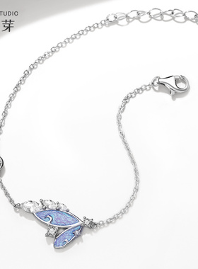 花芽原创蝶舞精灵手链