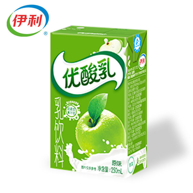 5月产伊利优酸乳250ml*24盒原味草莓蓝莓整箱装学生早餐含乳饮料-图3