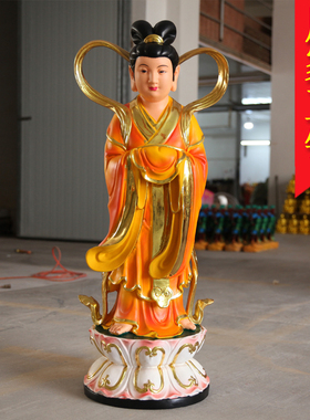 树脂玻璃钢招财童子童男童女