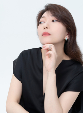 镜相TO原创小众耳钉通勤中性款