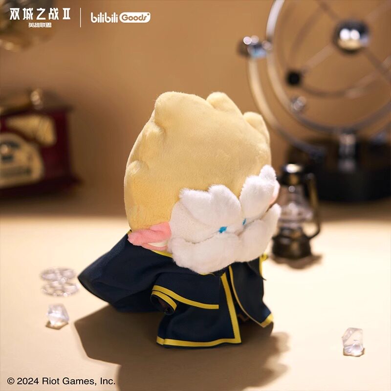 英雄联盟玩偶现货英雄联盟LOL bilibili联名款双城之战黑默丁格毛绒玩偶公仔