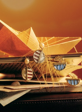 oups加勒比掠影耳环复古轻奢