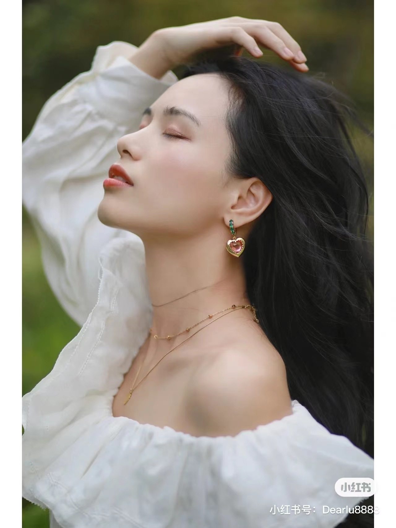 【新年礼物】Oups容祖儿陈乔恩同款粉绿爱心拼接耳环法式高级感,淘宝优惠券,粉丝福利购,淘宝优惠卷