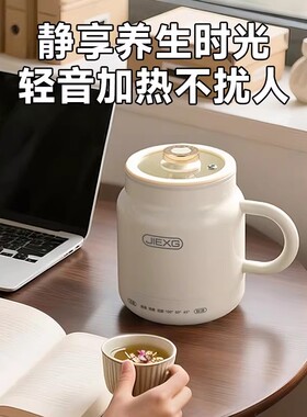 德国捷行电炖煮杯加热牛奶专用办公室一人食小型烧水养生保温一体