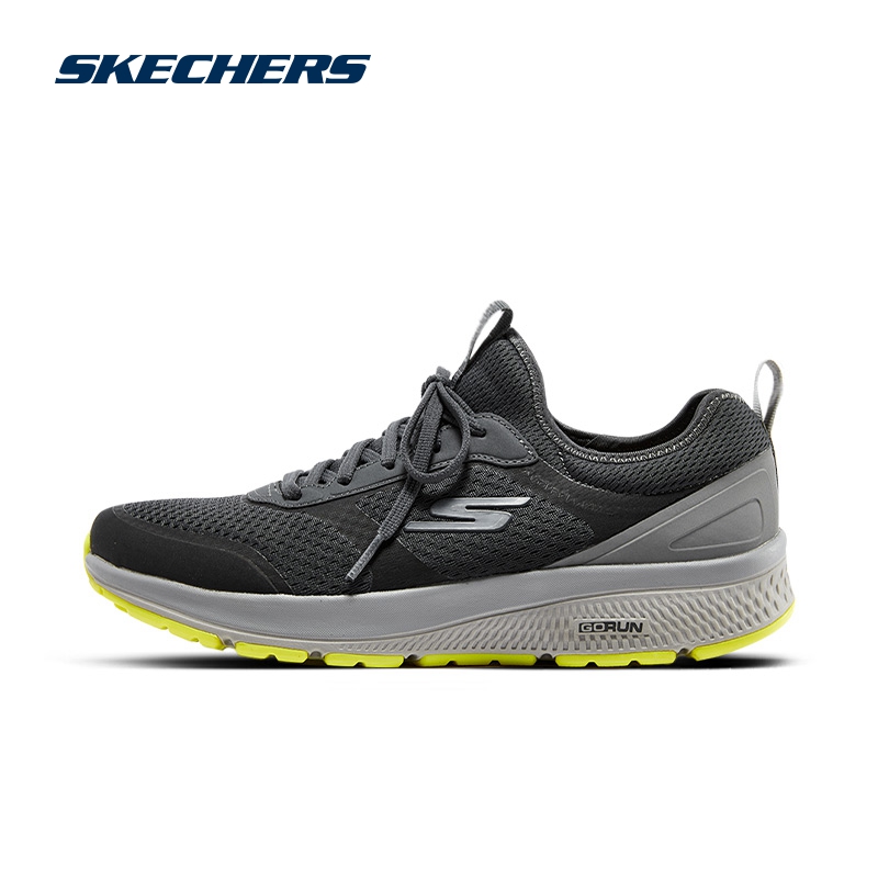 skechers斯凯奇运动鞋男2024新款官方旗舰店官网跑步鞋男款网面鞋-图1