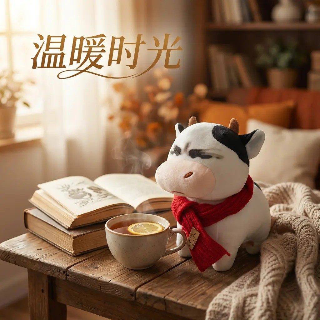 丑萌草地牛抽象表情包玩偶搞怪小奶牛毛绒玩具公仔娃娃送生日礼物,淘宝优惠券,粉丝福利购,淘宝优惠卷