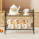 Dining table storage rack desktop storage rack countertop decoration