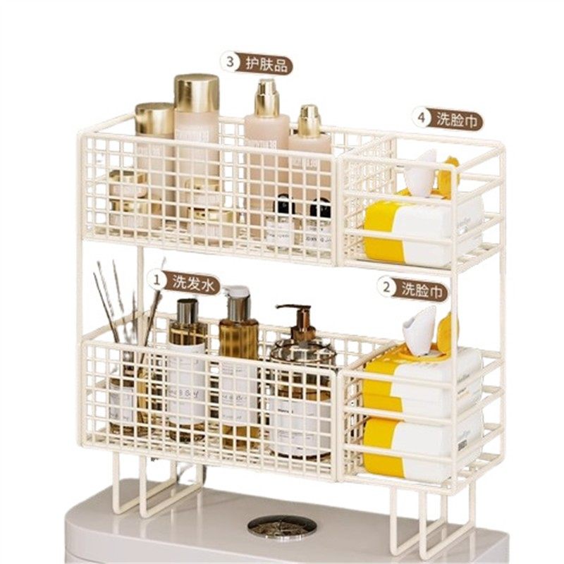 卫生间马桶上方置物架浴室厕所洗漱台沐浴露收纳神器放纸巾的挂架,淘宝优惠券,粉丝福利购,淘宝优惠卷