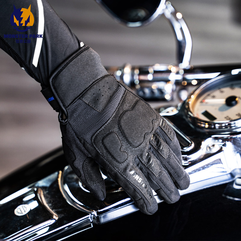 Monster Park Motorcycle Breathable Touch Screen Knight Gloves