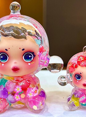 大爆款泡泡马特SP暗黑系列公仔手办玩偶流沙爆闪入油摆件diy饰品