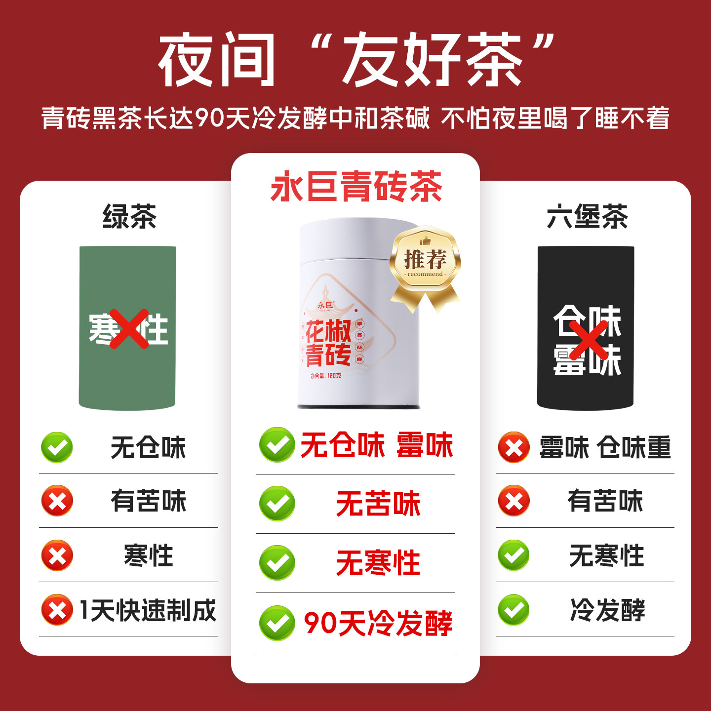 永巨花椒青砖岳阳椒子茶无仓味甜醇辛香养生黑茶叶湖南老字号特产,淘宝优惠券,粉丝福利购,淘宝优惠卷