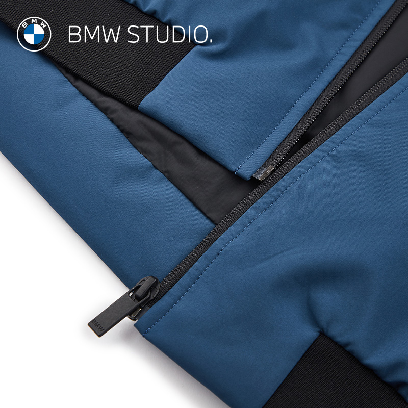 BMW Studio宝马男装秋冬款时尚保暖男士外套马甲