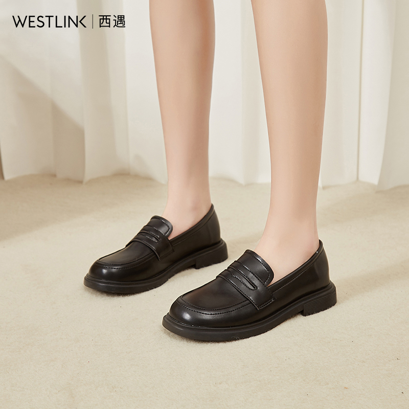 Westlink 西遇 复古英伦风 女式厚底休闲鞋单鞋 天猫优惠券折后￥79起包邮（￥300-221）66款可选