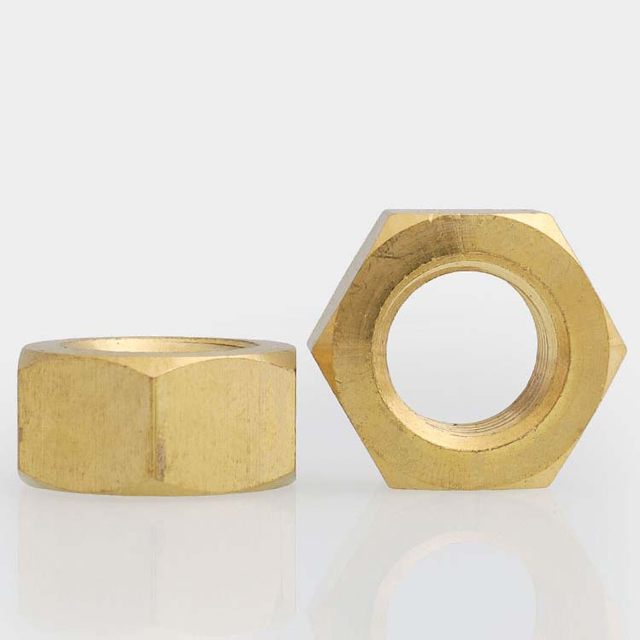 Copper hexagon nut copper nut national standard screw cap set 1M1.4M2M3M4M5M6M8M10M16M24