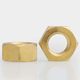 Copper hexagon nut copper nut national standard screw cap set 1M1.4M2M3M4M5M6M8M10M16M24