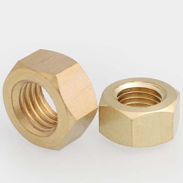 Copper hexagon nut copper nut national standard screw cap set 1M1.4M2M3M4M5M6M8M10M16M24